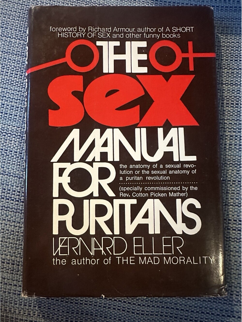 Sex Manual For Puritans, 1971 Vernard Eller Sexual Humor Funny Comic Joke Satire